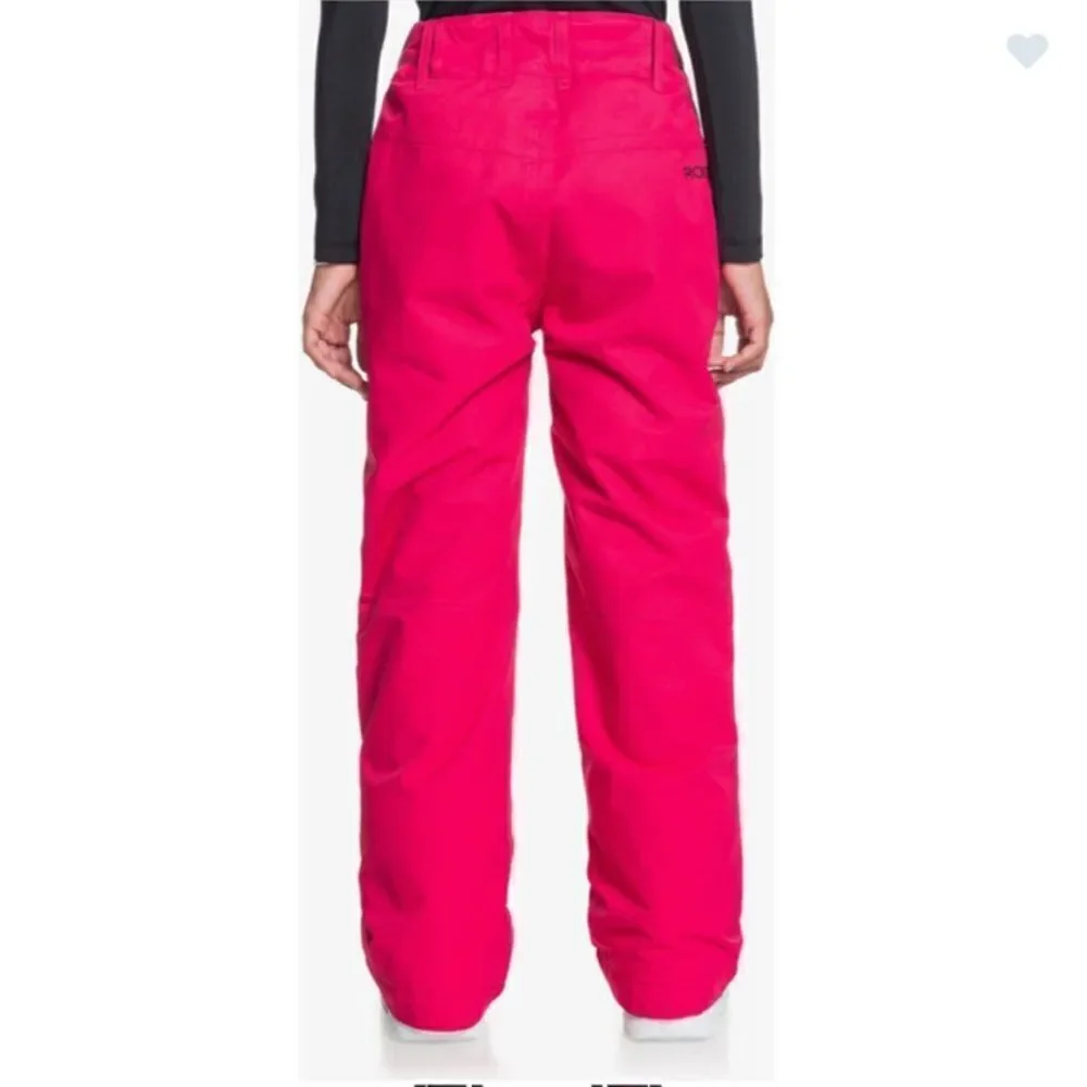 Roxy Girls Backyard Snow Pants‎ Fuchsia Pink Size Large